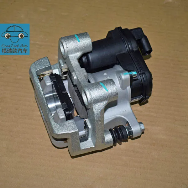 Left rear brake caliper assembly