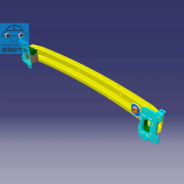 Front Anti-Collision Frame Assembly - Electrostatic Painting