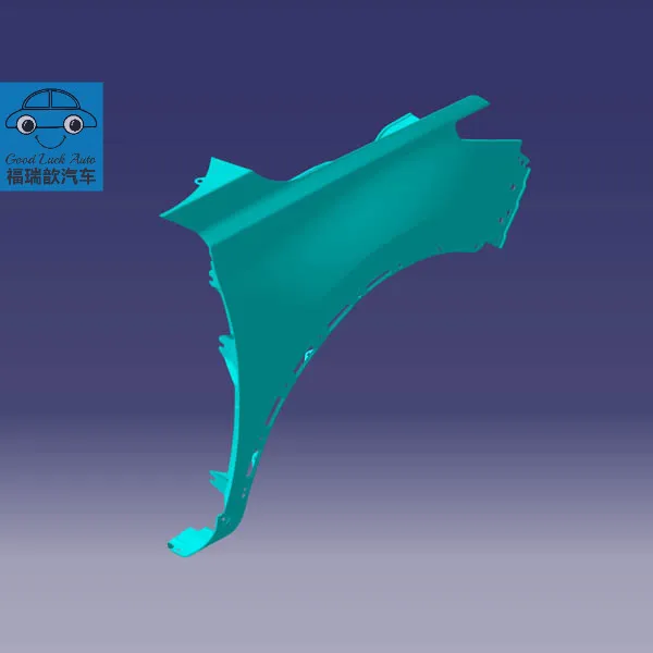 Right fender - electrophoresis