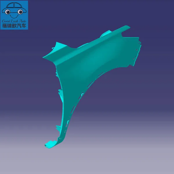Right-side bumper - Electrolytic coating