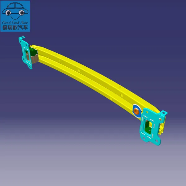 Front Anti-Collision Frame Assembly - Electrostatic Painting