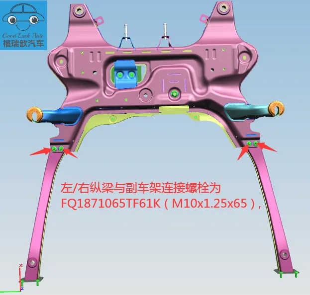 Front subframe assembly